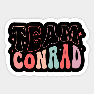 Team Conrad Sticker